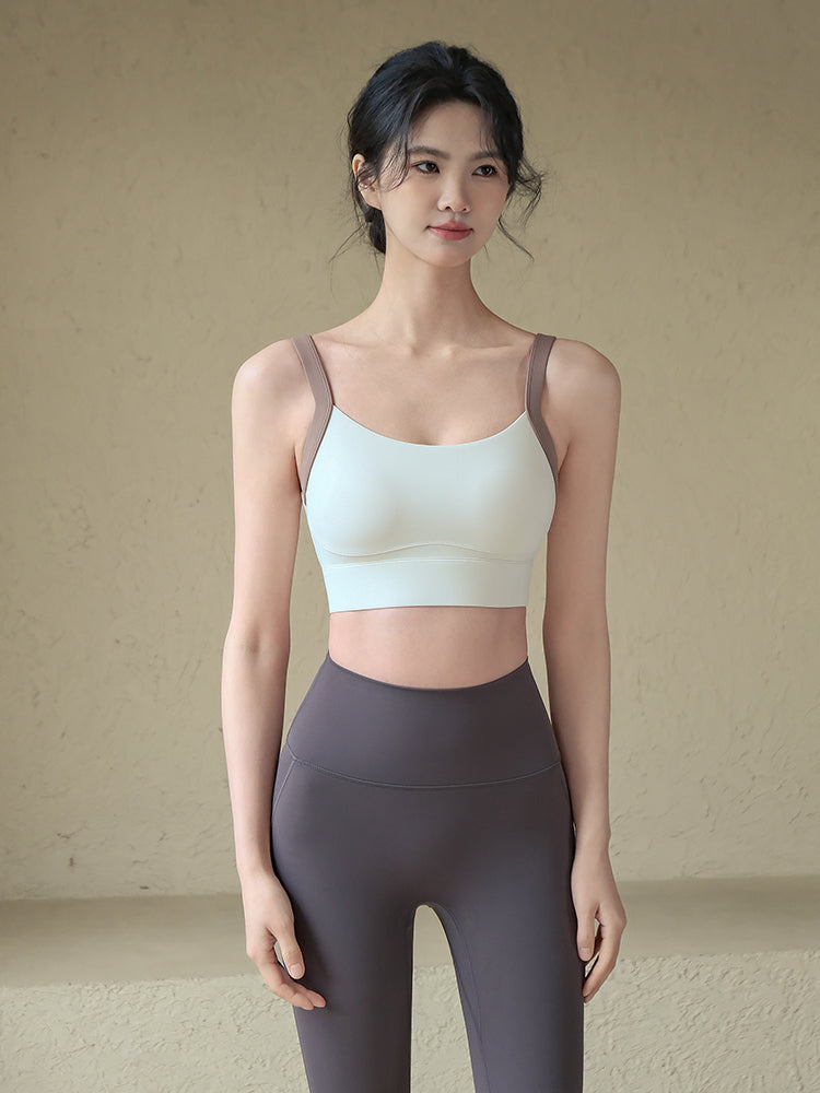 Color-Blocking Sports Bra