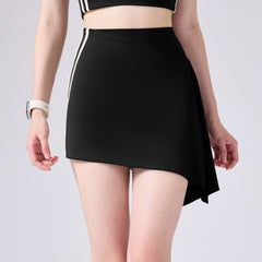 Anti-embarrassing high-waisted skin-friendly breathable short skirt