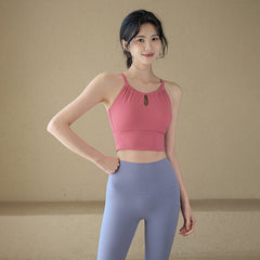 Back Yoga Top Vest