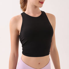 Spring and summer stretch running sports vest
