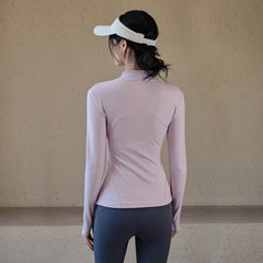 Fleece-Lined Warm Sports Top