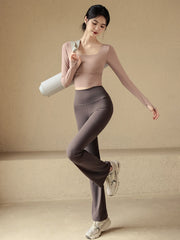 Peach hip lifting leggings