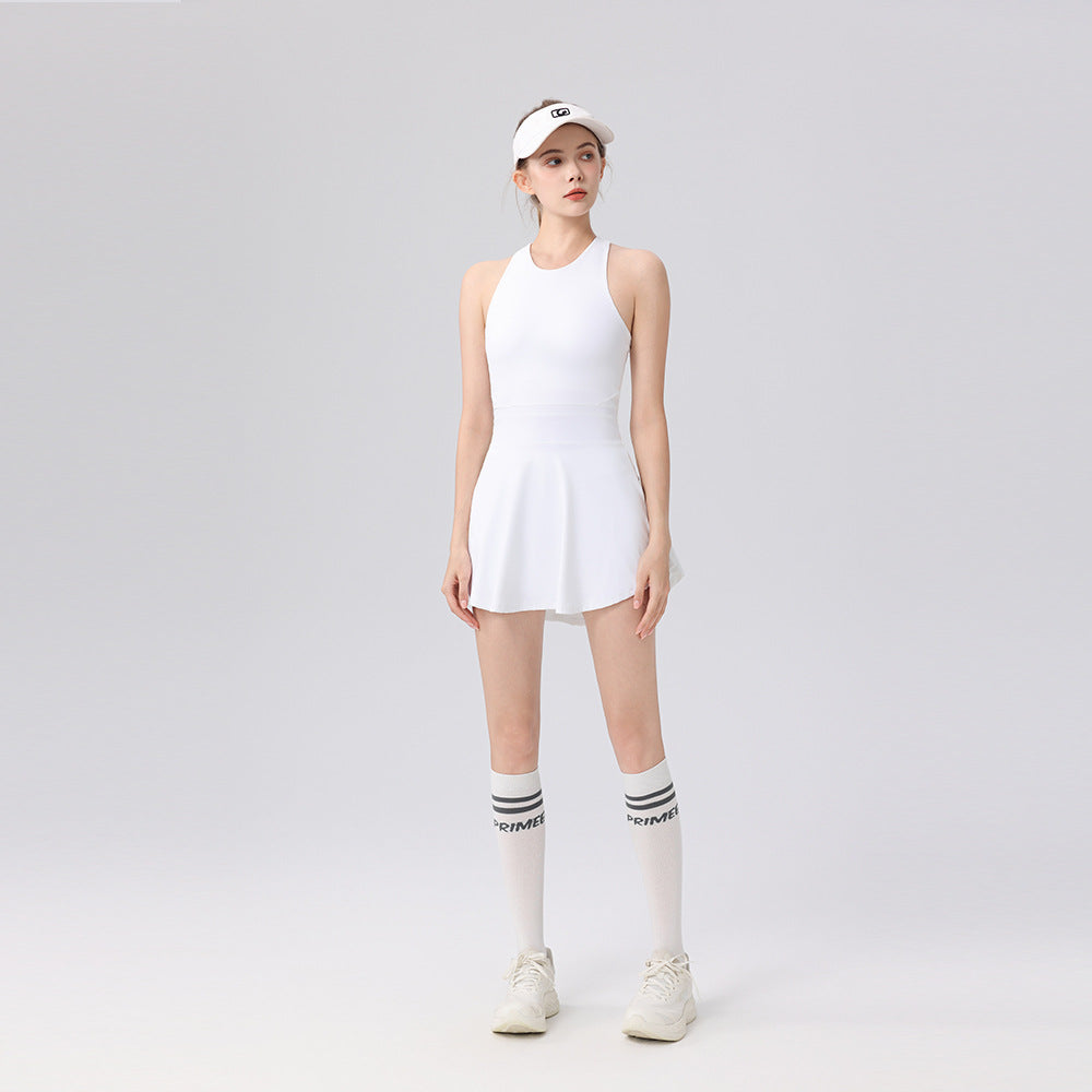 New temperament breathable and slim golf running tennis skirt