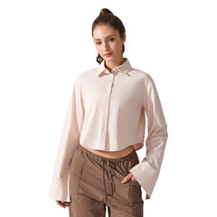 Quick-drying and versatile long-sleeved smock
