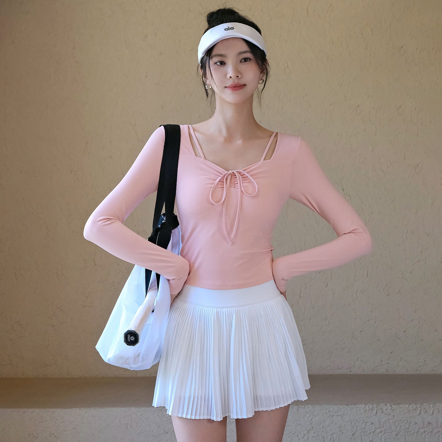 High-value autumn sports comfortable long-sleeved fitness T-shirt with chest pads