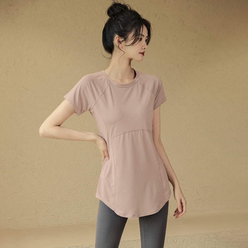 Quick-drying slimming short sleeves