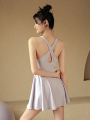 Padded dress to prevent exposure