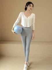 Nude butt lifting leggings