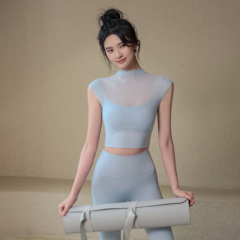Yoga Top With Pads