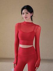 Temperament mesh top