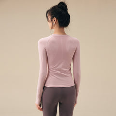 Slim slim and high-elastic sports T-shirt
