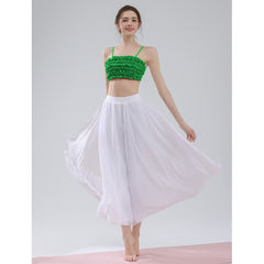 Dunhuang Flying Goddess temperament thin lace flowing chiffon set