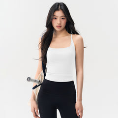 Thin strap I-shaped back shockproof vest