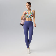 Cross-strap sexy all-in-one yoga fitness back bra