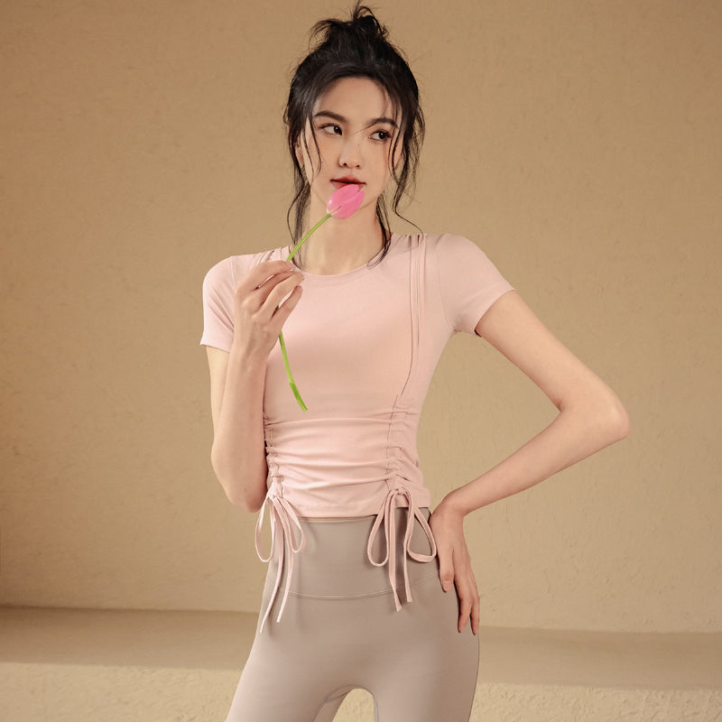 Fashion slim short sleeves