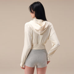 New Pilates fitness training long-sleeved loose casual jacket