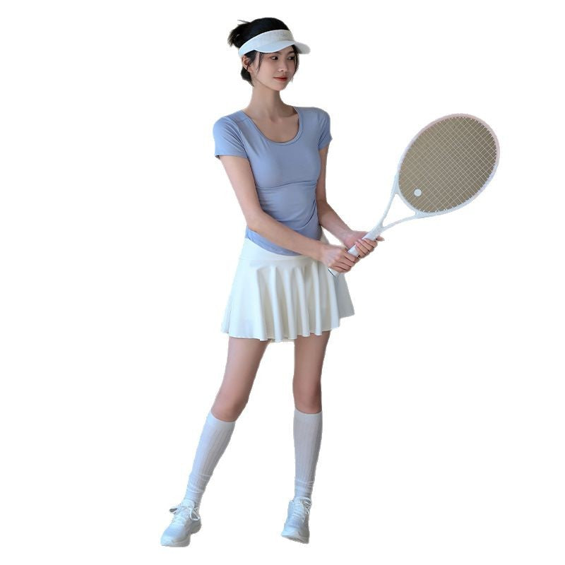 Mesh panels are breathable, Dry, Breathable, And short sleeves