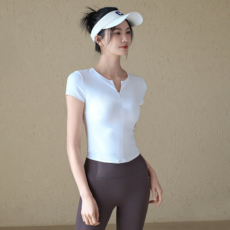 Slim and slim short sleeves