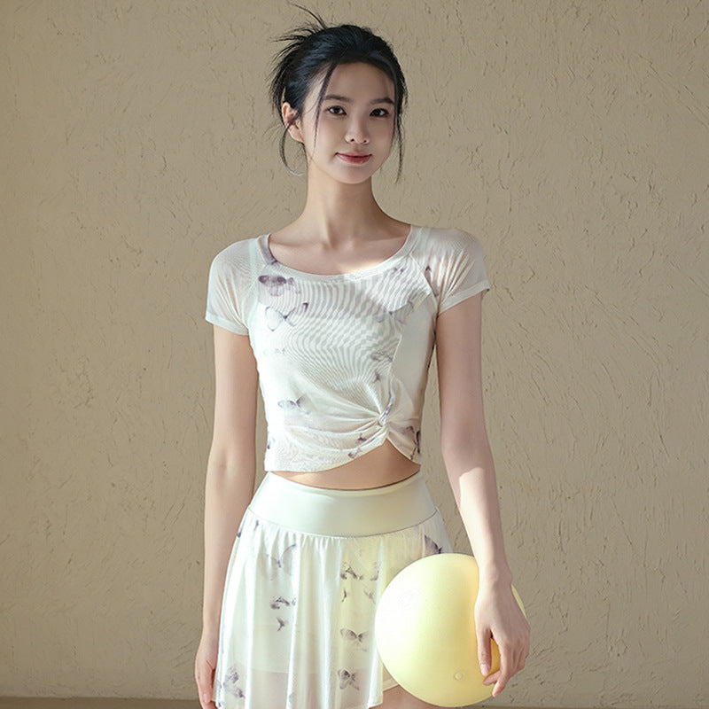 Chinese-style mesh top