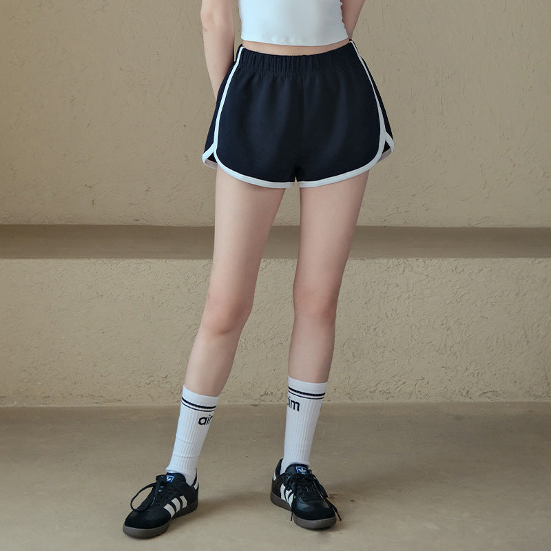 Contrasting fashionable loose sweatpants