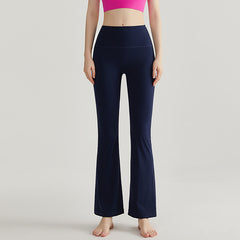 Flared wide-leg pants