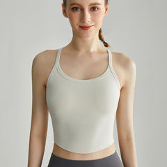 Thin strap racerback tank