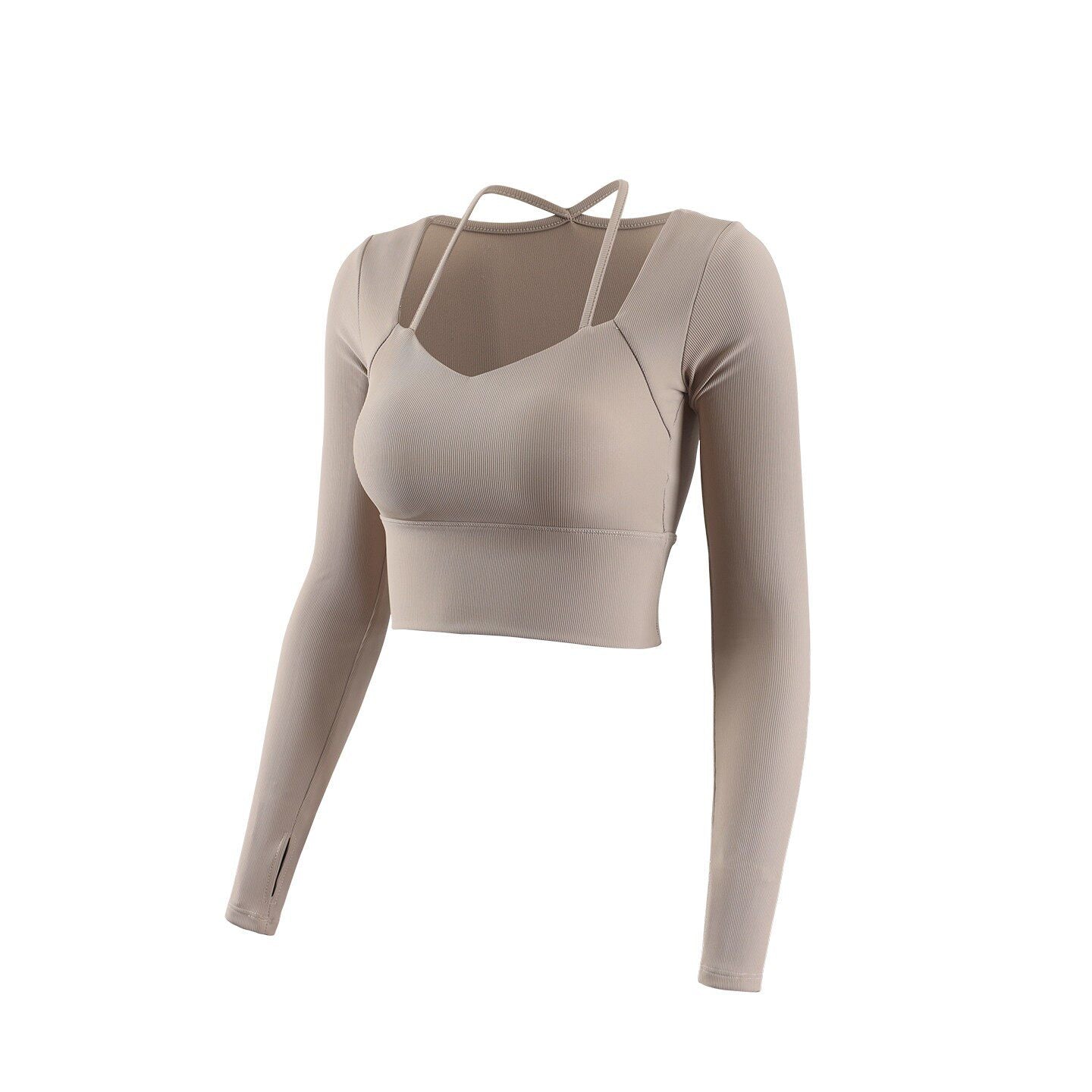 Sexy slimming and quick-drying sports long sleeves