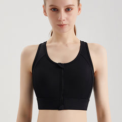 Quick-dry mesh sports bra