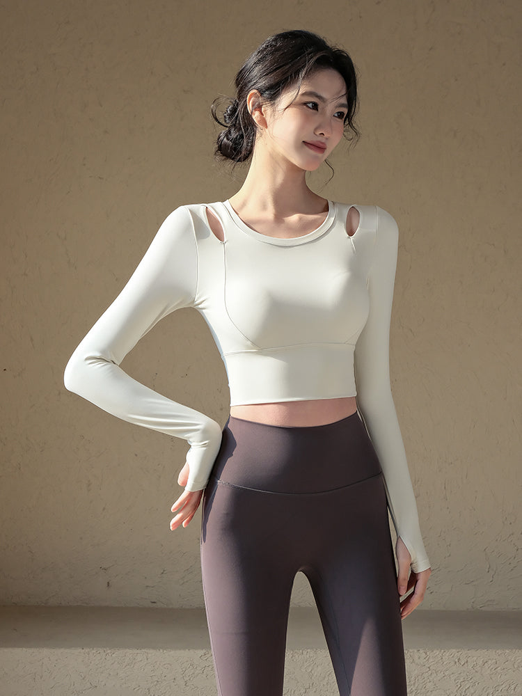 Yoga Long Sleeve With Pads