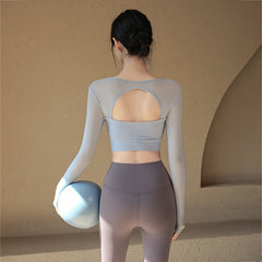 Slimming padded long sleeves