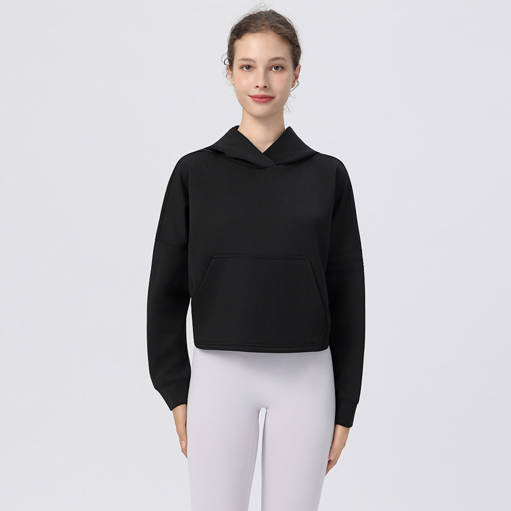 Plus size European and American hooded sports sweatshirt