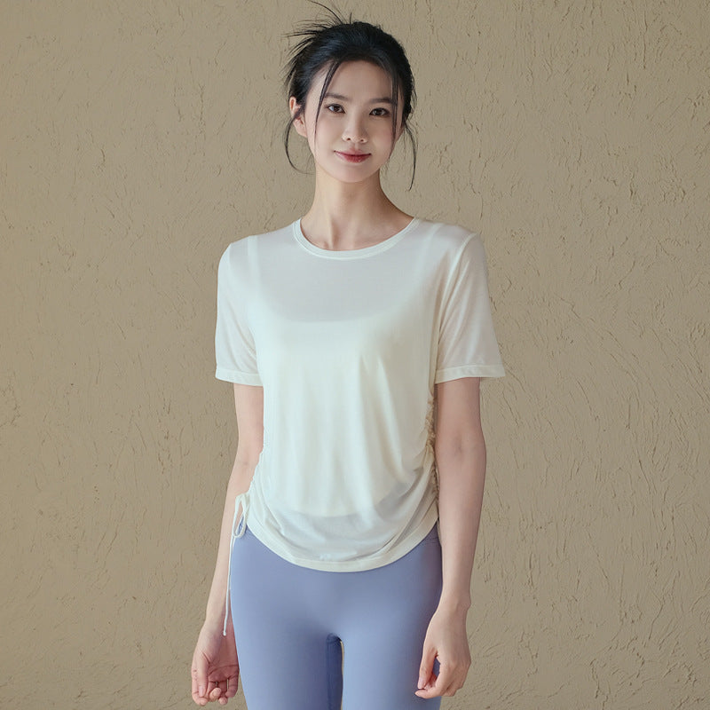 Lightweight, Breathable, Loose and slim short-sleeved cover-up