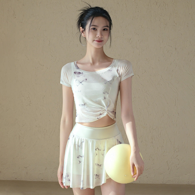 Chinese-style mesh top