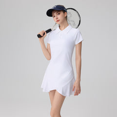 SLIM FIT POLO NECK GOLF SPORTS DRESS