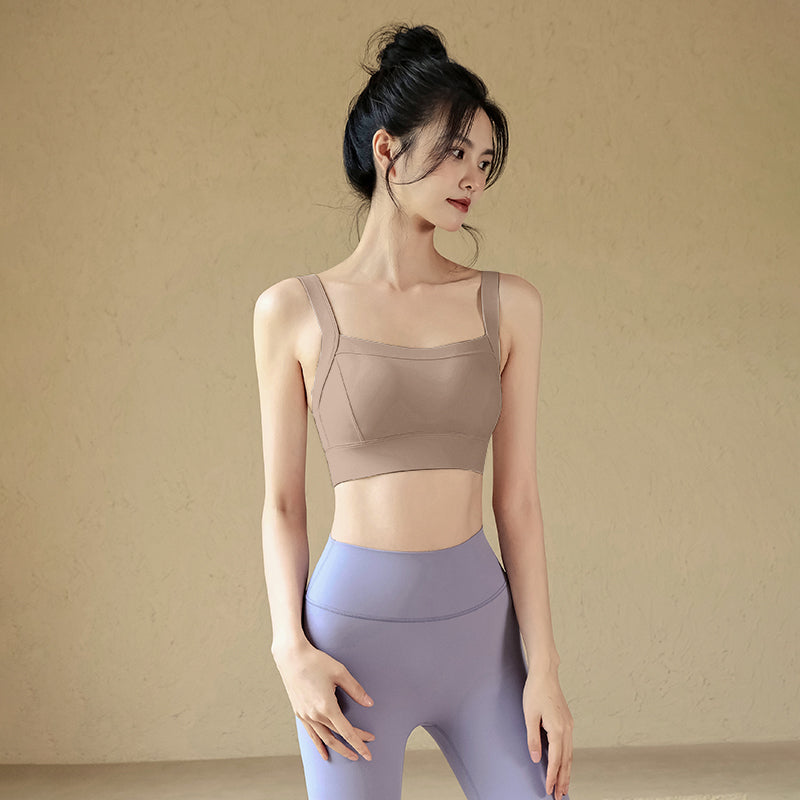 High-impact back bra
