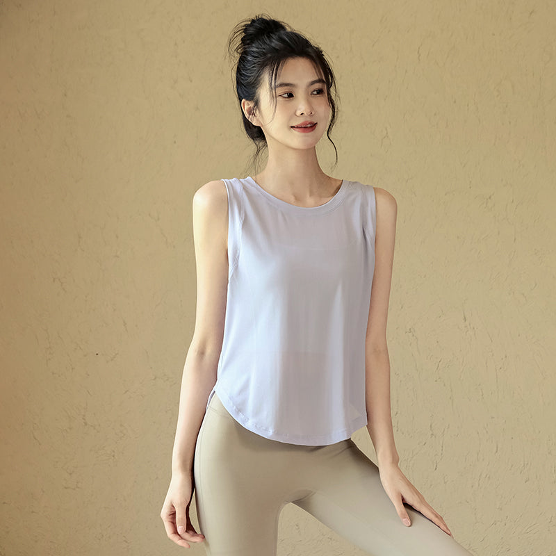 Loose smock sports vest