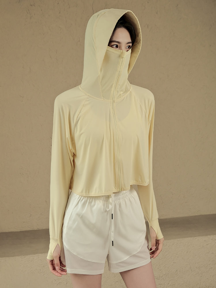 Loose sun protection jacket