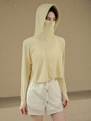 Loose sun protection jacket