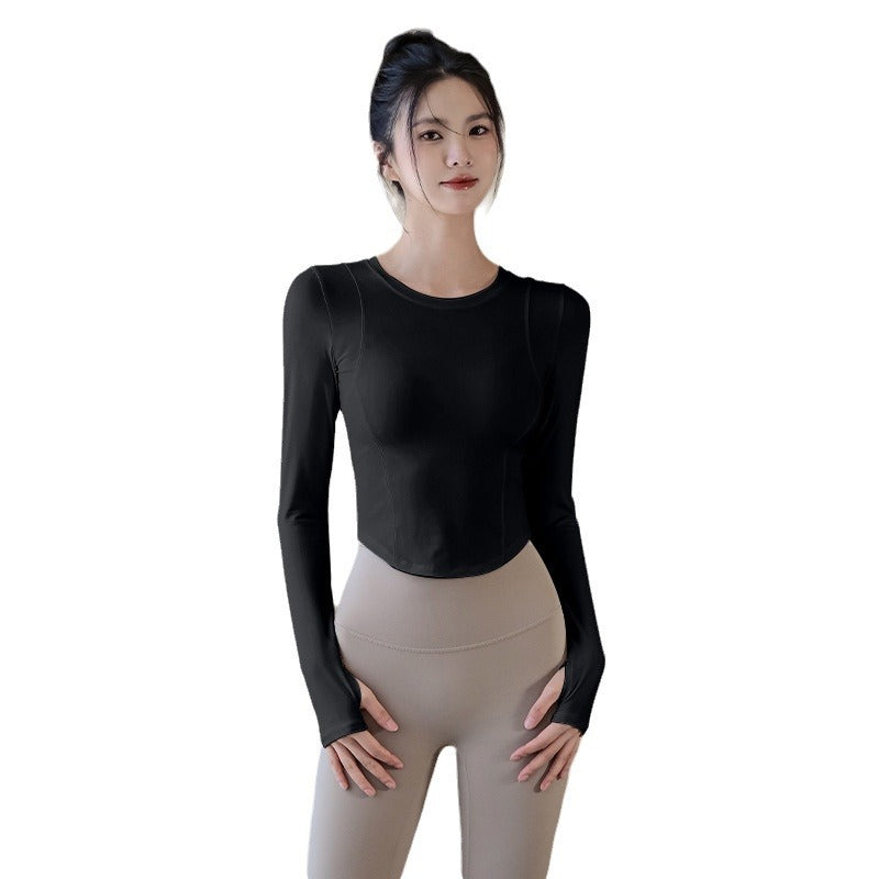Slim Fit Barely-There Long-Sleeve T-Shirt