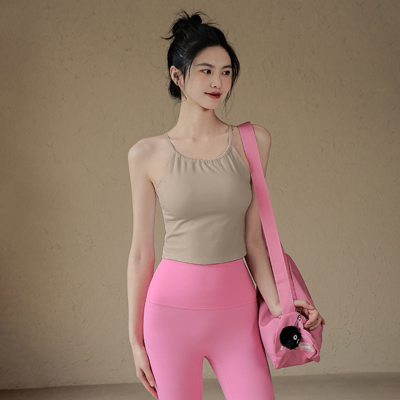 Running bra with pads