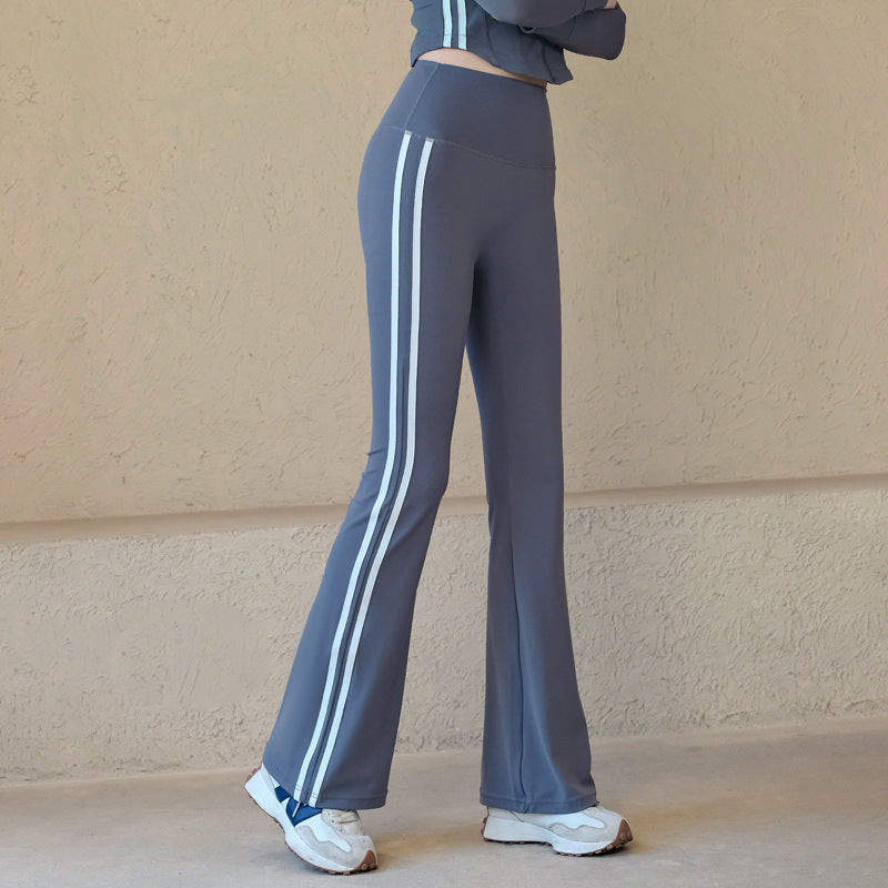 Slim flared sweatpants