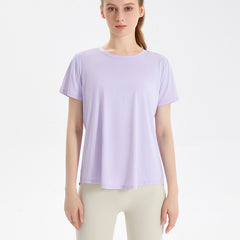 Back split short sleeve