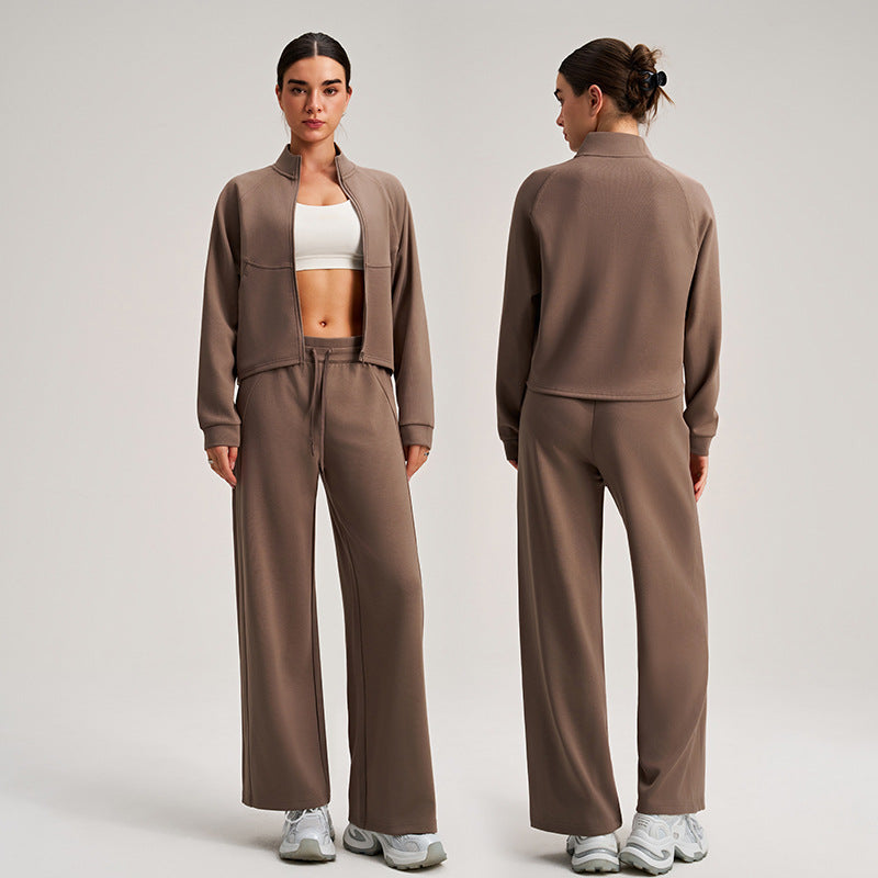Slim and slim versatile sports fitness jacket