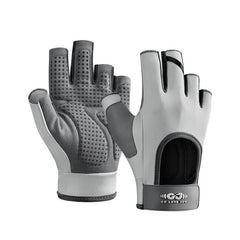 Anti-slip, Shock-absorbing, Wear-resistant, Outdoor mountaineering, Cycling, Yoga, Sports, And fitness half-finger gloves