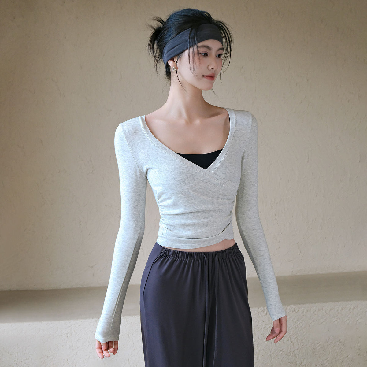 New Autumn Comfortable Pilates Training Fitness Long Sleeves