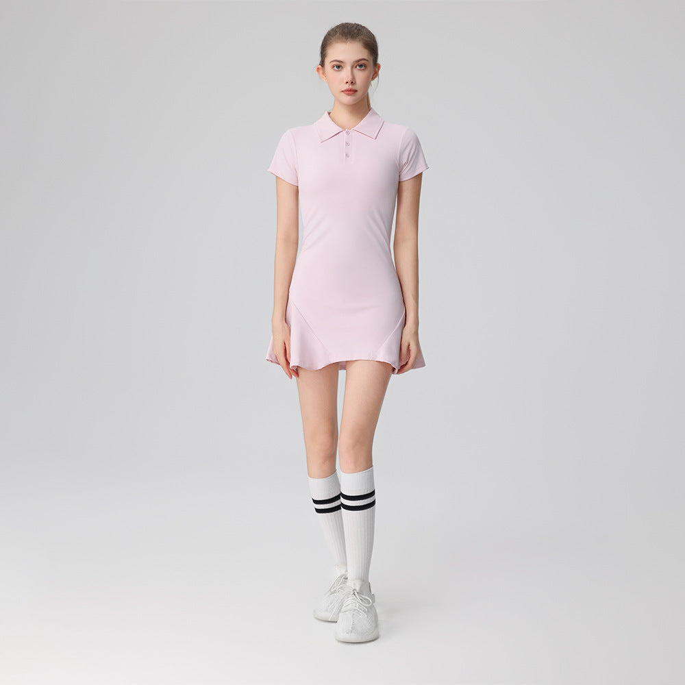 SLIM FIT POLO NECK GOLF SPORTS DRESS