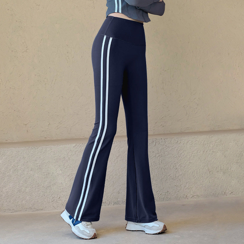 Slim flared sweatpants