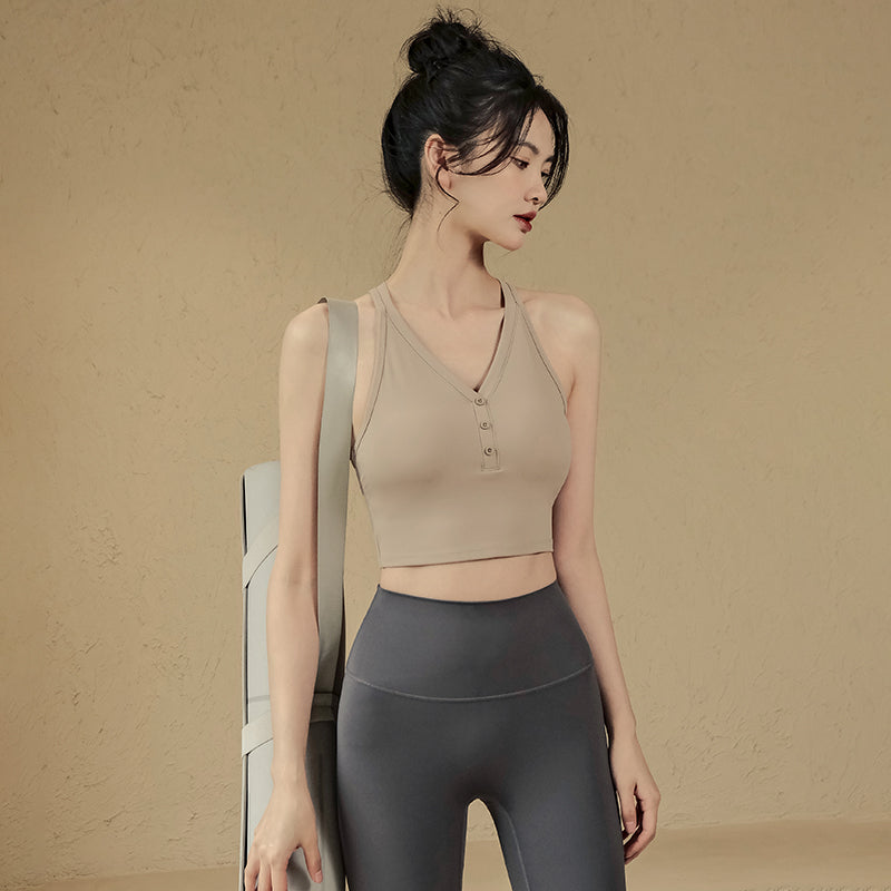 Cross back bra