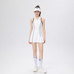 New Simple Slim Sleeveless Golf Tennis Dress