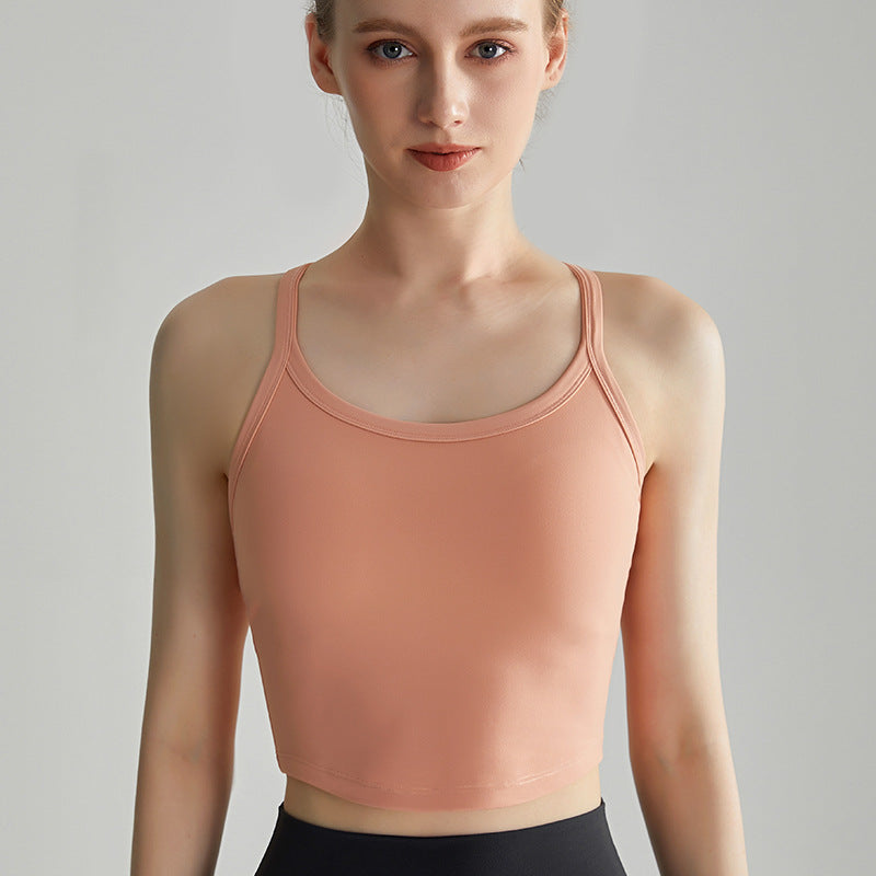 Thin strap racerback tank